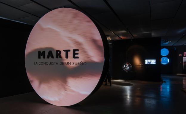 La exposición 'Marte. La conquista de un sueño'.