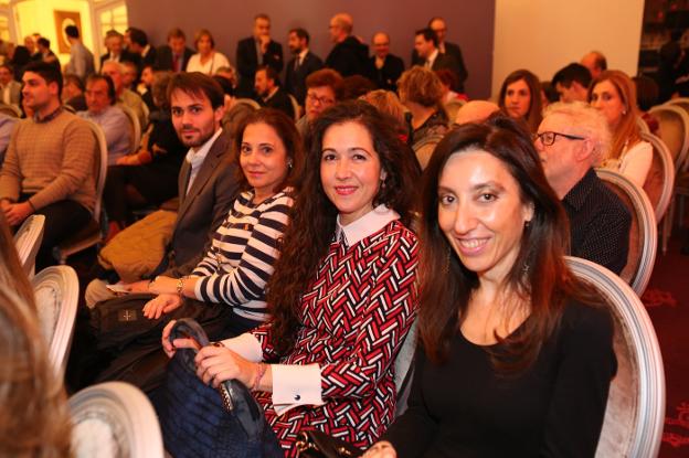 Ángel Íñiguez, Olga Pérez, Loli Magaña y Carmen Martínez.