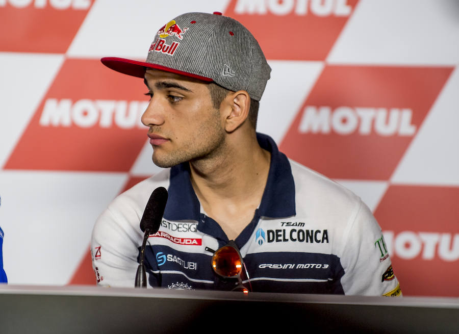 El piloto español de Moto3 Jorge Martín.
