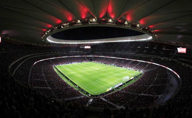 Vista del Wanda Metropolitano. 