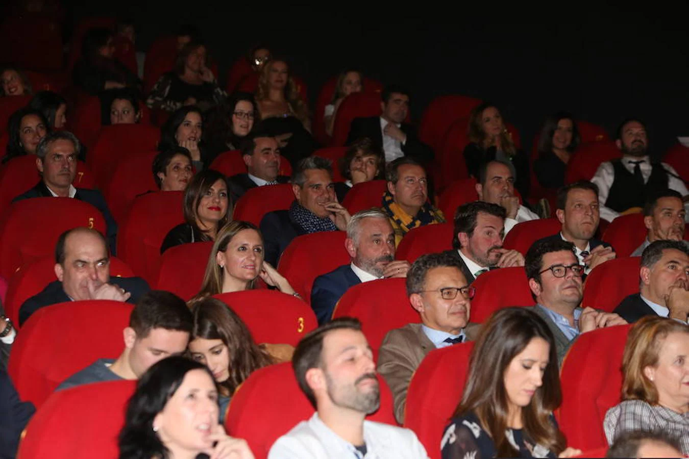 Los cines Siete Infantes acogieron la gala de entrega de Galardones TVR a Paula Vázquez, Alenajdra Andrade y José Ribagorda