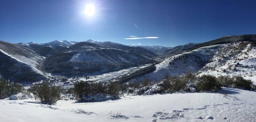 Desde la ermita de Santa Bárbara en Ezcaray.