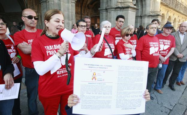 Concentración de enfermos de hepatitis C en Salamanca.