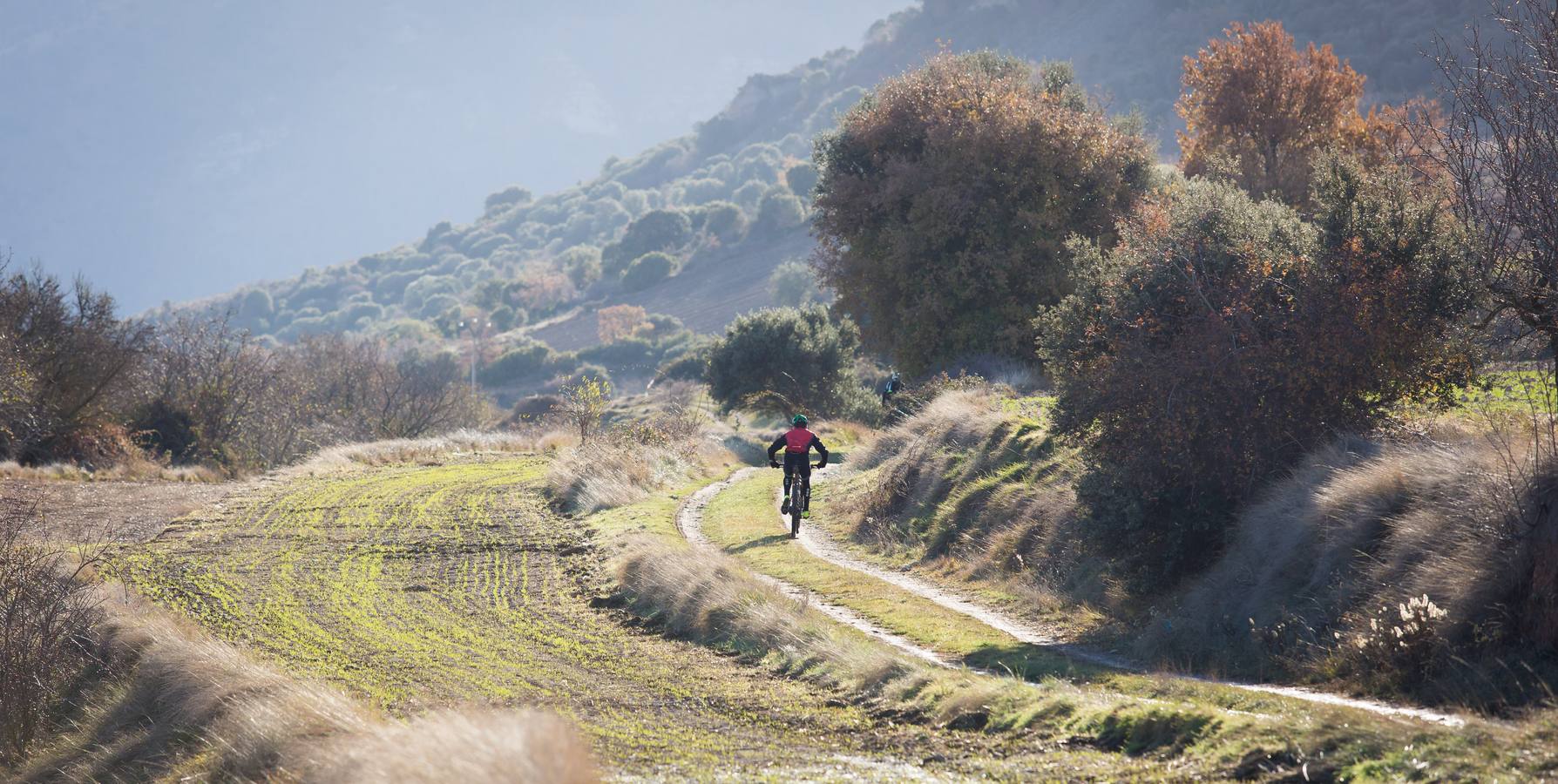 Los ciclistas disfrutaron de una estupenda carrera.