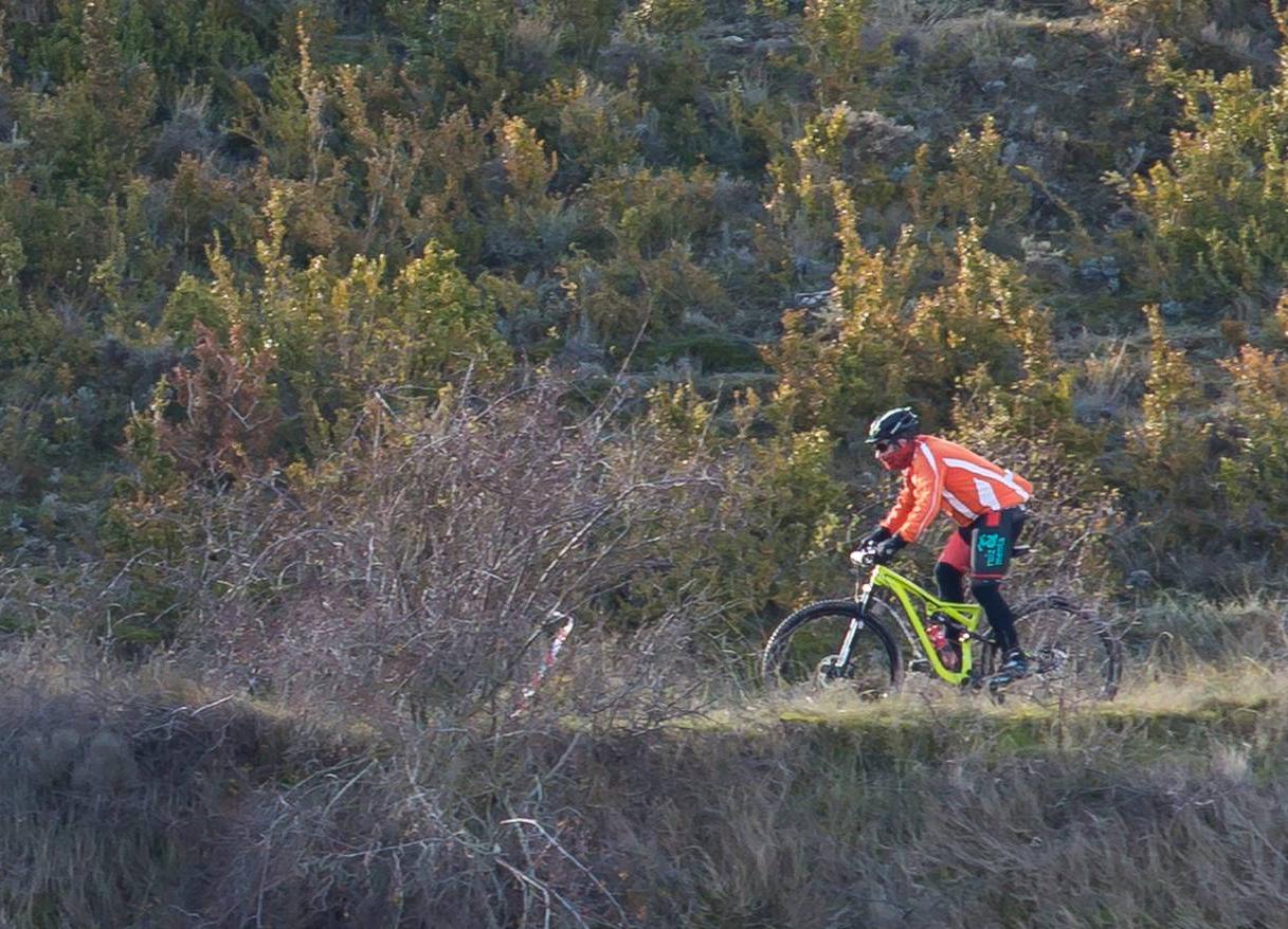 Los ciclistas disfrutaron de una estupenda carrera.