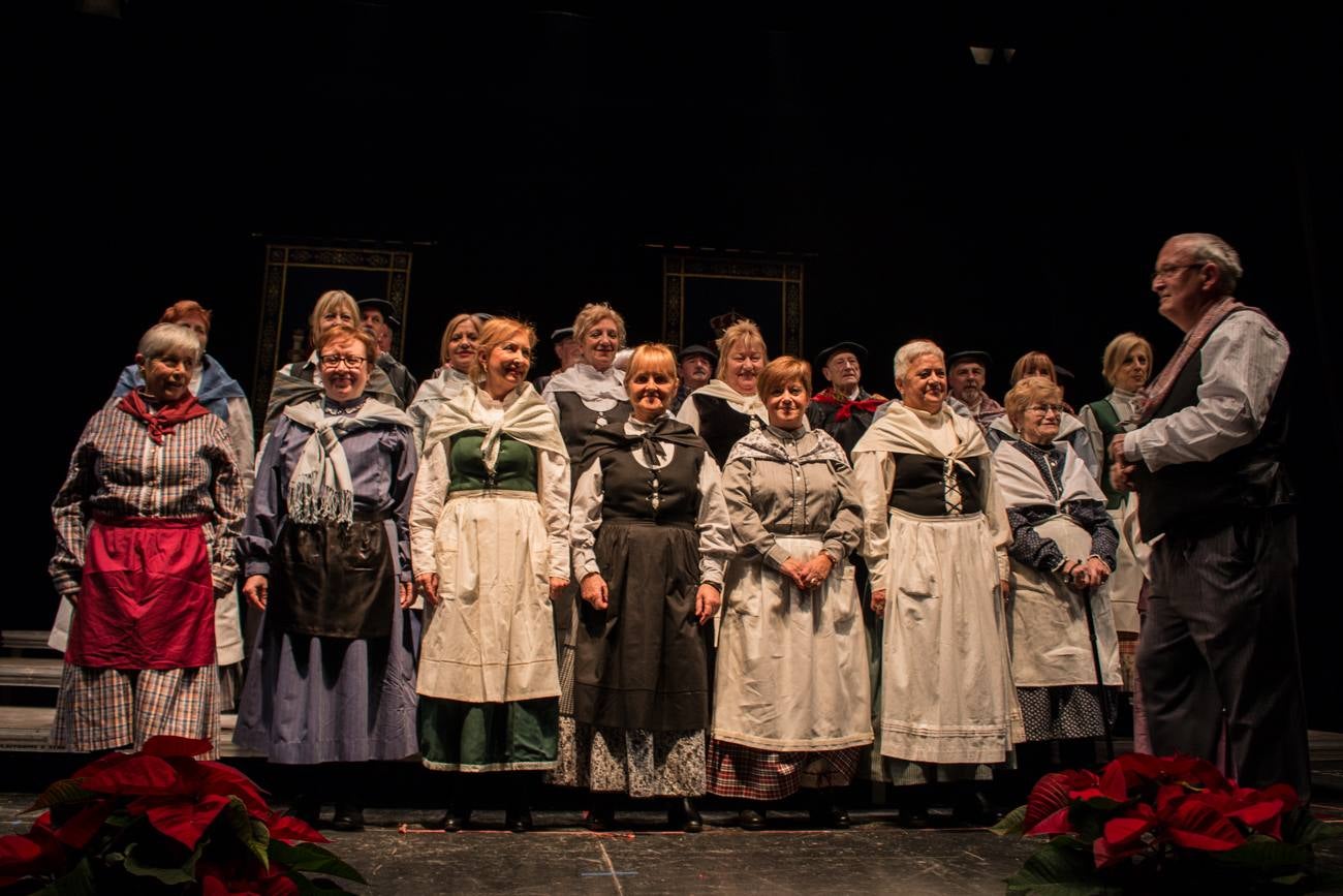 El coro H2Voz, de Logroño, ganó el 27 certamen nacional de villancicos en el Teatro Avenida