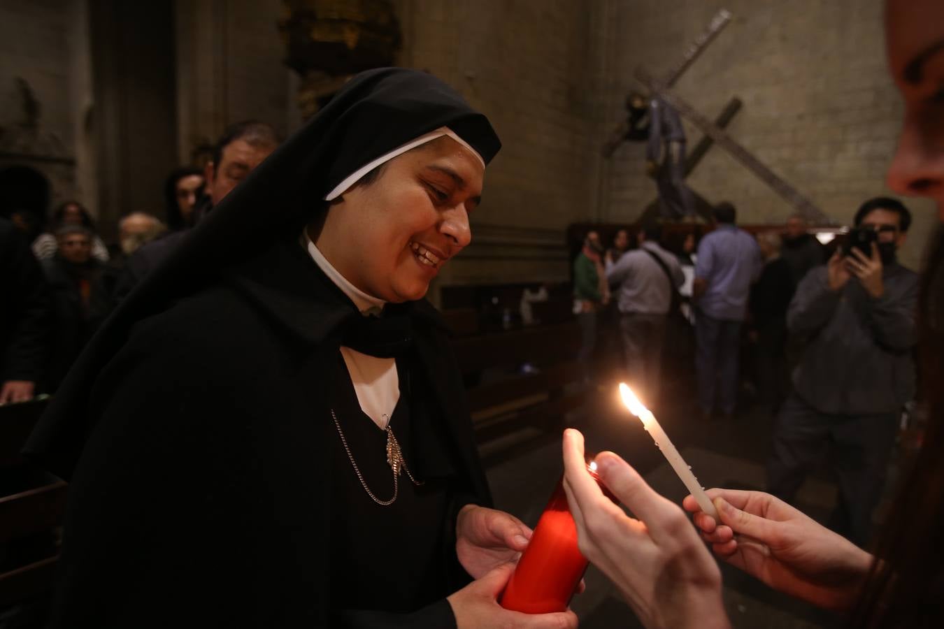 La luz de la Paz de Belén llega a Logroño