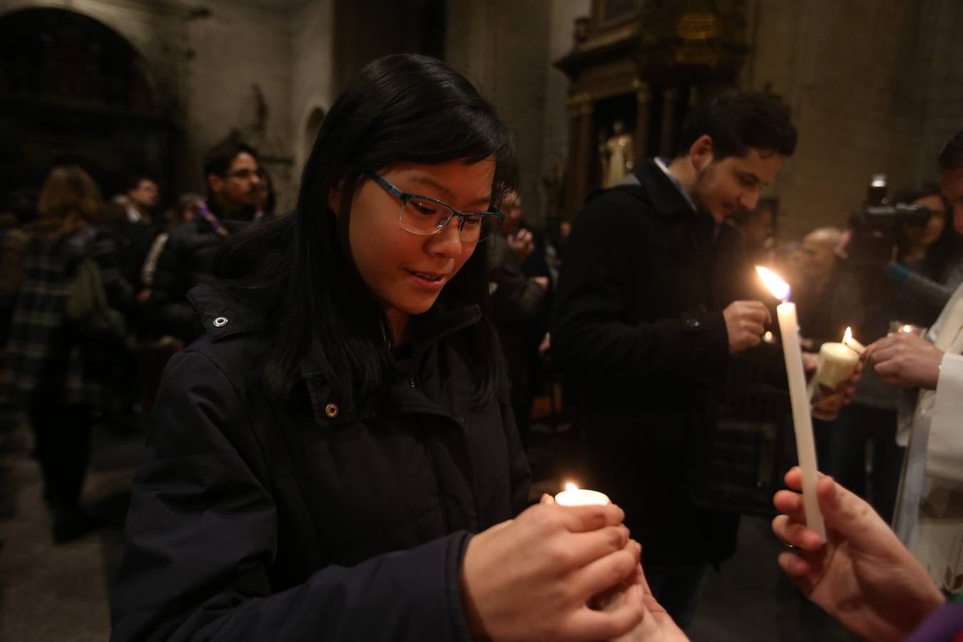 La luz de la Paz de Belén llega a Logroño