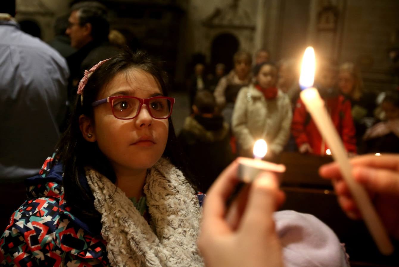 La luz de la Paz de Belén llega a Logroño