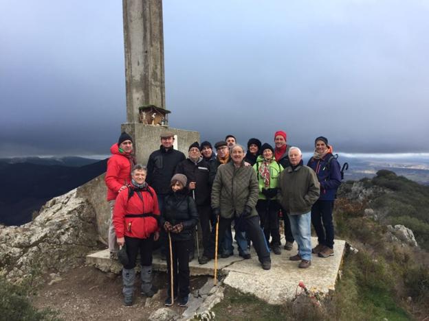 En la cima del monte Laturce.