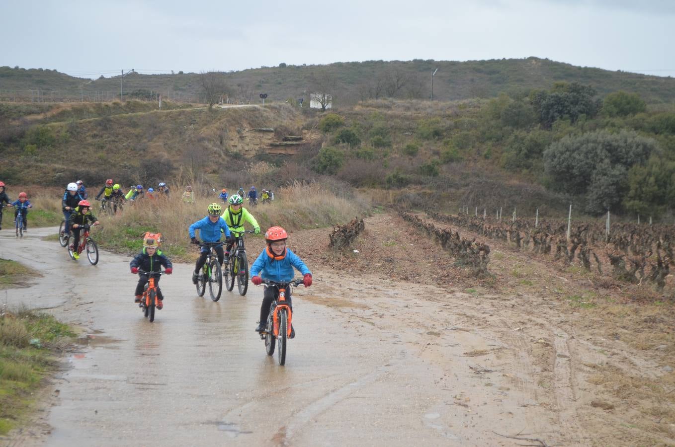 Dentro de las actividades navideñas que ha preparado el Ayuntamiento para estas fechas, la mañana del jueves fue el turno del ciclismo con un paseo cicloturista con la presencia del medallista olímpico de Mountain Bike Carlos Coloma acompañado de sus compañeros del Coloma Bike Club que mantienen en Fuenmayor una escuela de ciclismo dentro dela oferta deportiva municipal que engloba a muchos deportes. Coloma estuvo acompañado además por la joven promesa Vlad Dascalu, que con tan solo 19  años ya es uno de los mejores bikers sub-23 del mundo. Unos 30 ciclistas de todas las edades participaron en este paseo desafiando la desapacible mañana pero contentos de poder pedalear al lado de todo un medallista olímpico que demostró además su gran categoría humana ayudando a los más pequeños e incluso arreglando un pinchazo a uno de ellos. Esta es una más de las numerosas actividades deportivas, festivas y culturales que se han preparado para este periodo navideña en Fuenmayor.