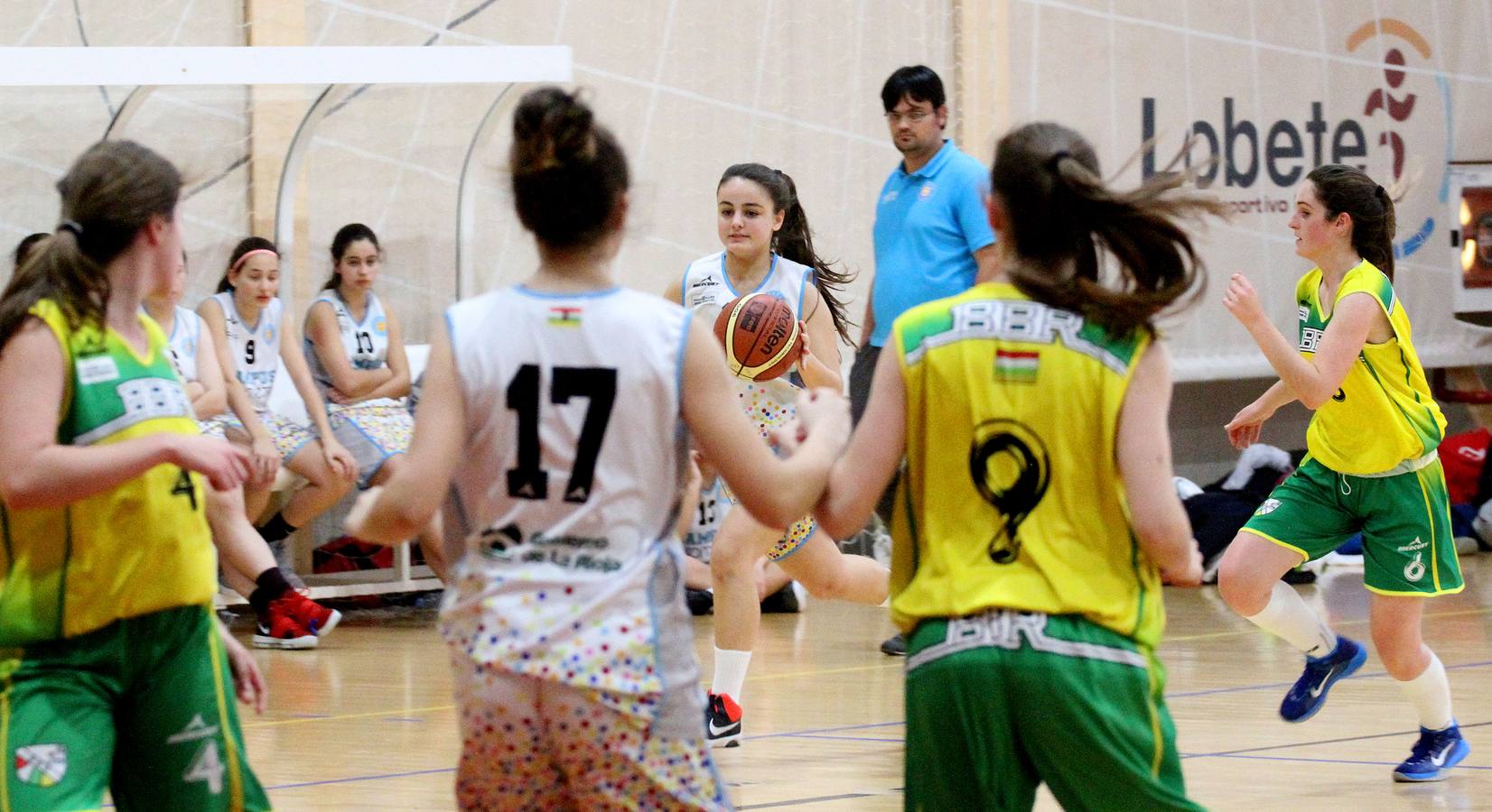 Promete reina en la categoría femenina y Logrobasket gana en chicos en la categoría masculina en la tercera y última jornada del Torneo Canteras de baloncesto