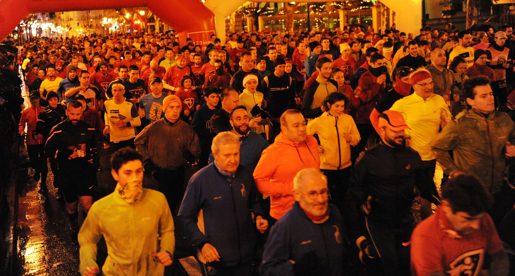 Las imágenes de la cita competitiva de la San Silvestre