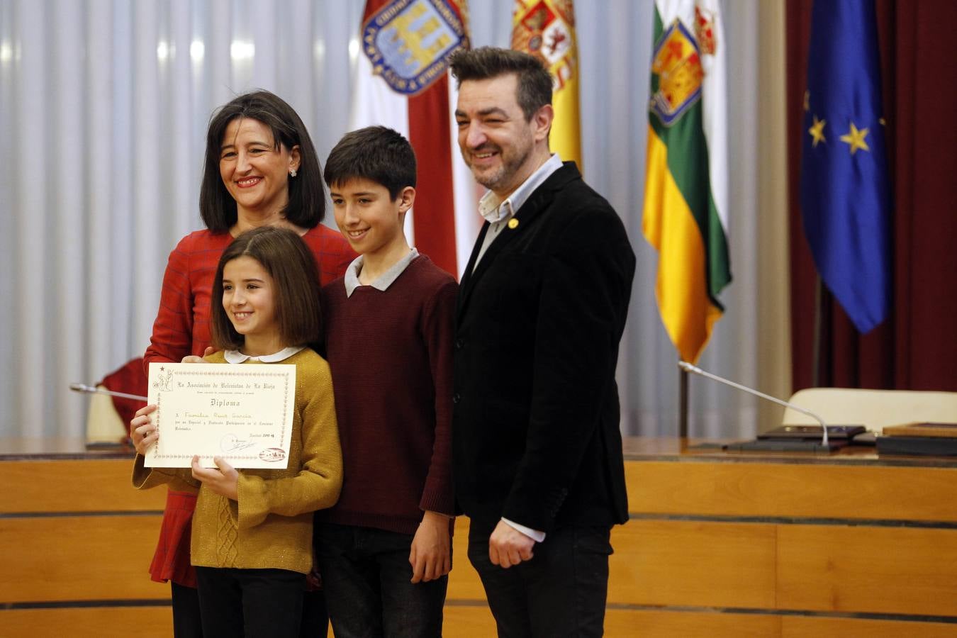 La Asociación de Belenistas de La Rioja y el Ayuntamiento de Logroño dieron los galardones