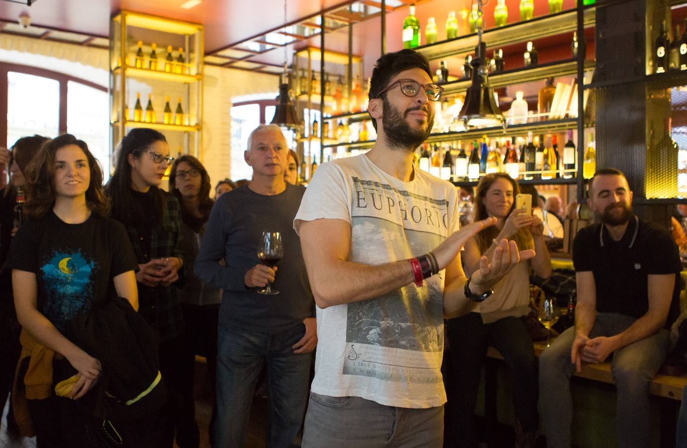 El Wine Fandango acoge este acto del festival en Logroño