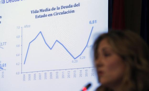 El Tesoro Público explica emisiones de deuda. :: chema moya/efe