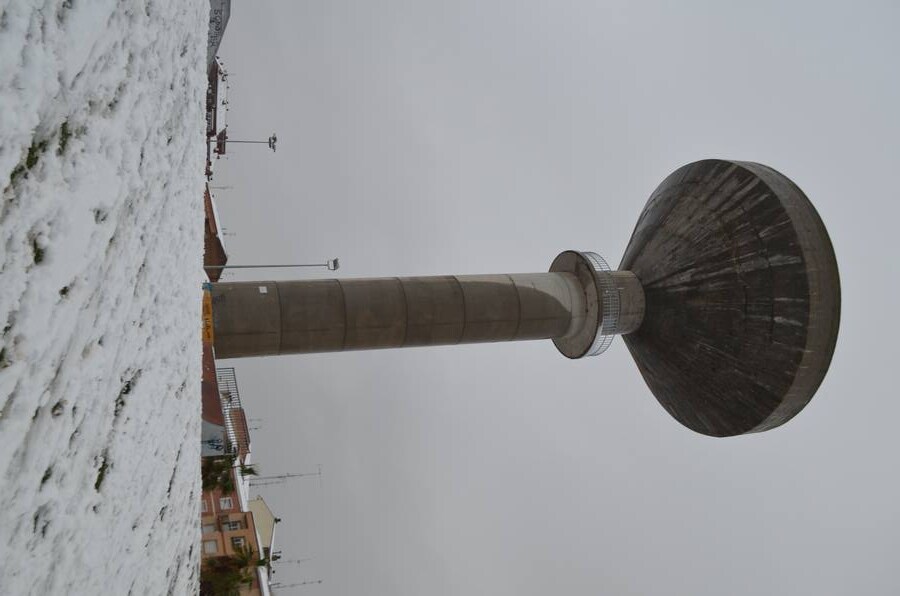 El municipio permanecía blanco este domingo tras la nevada del sábado