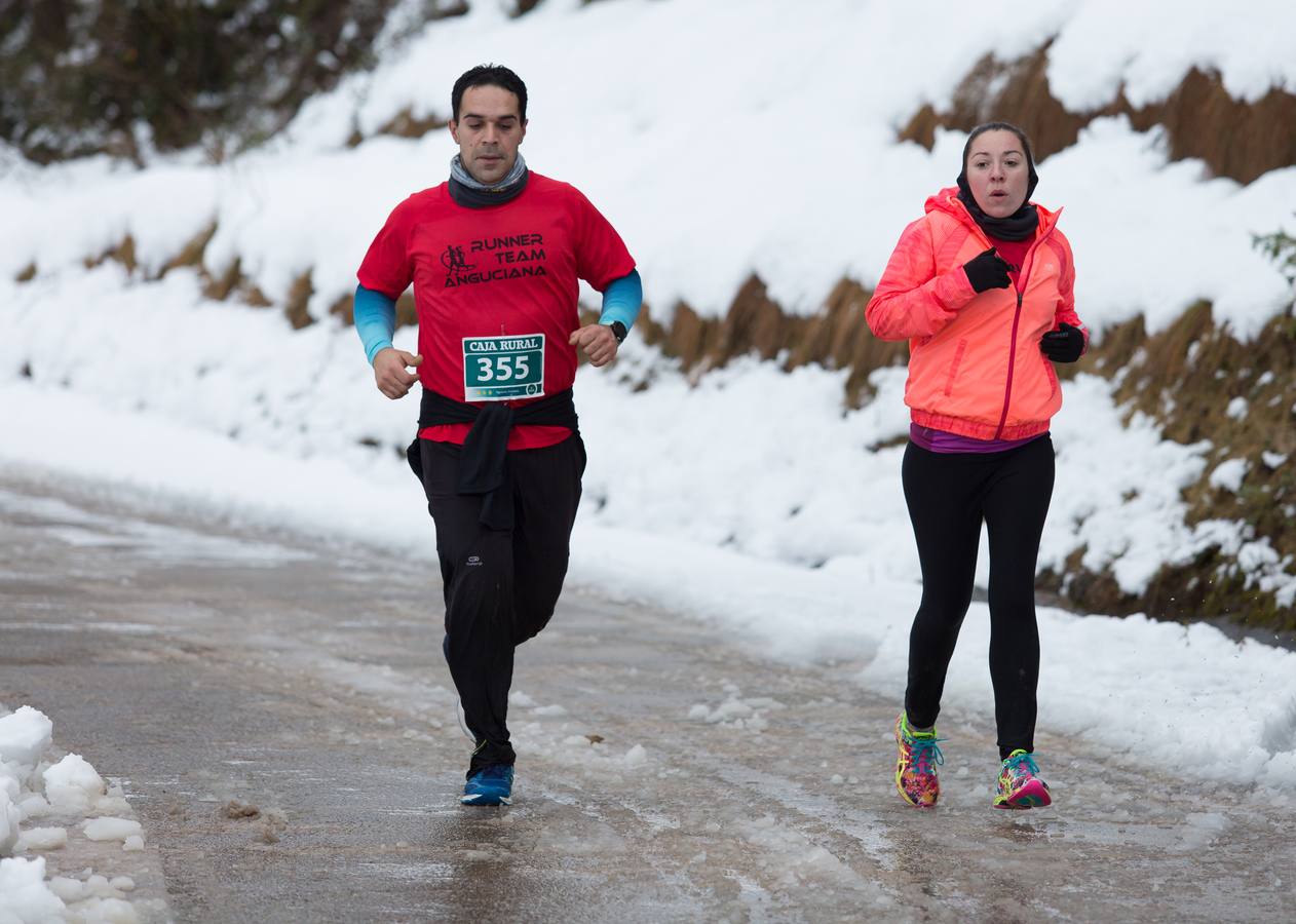 A los deportistas no les paro la nevada del fin de semana