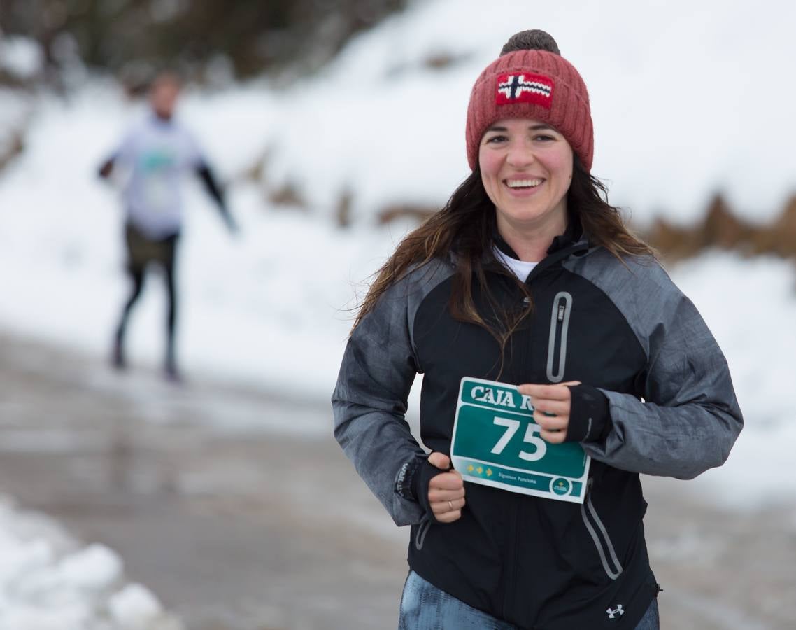 A los deportistas no les paro la nevada del fin de semana