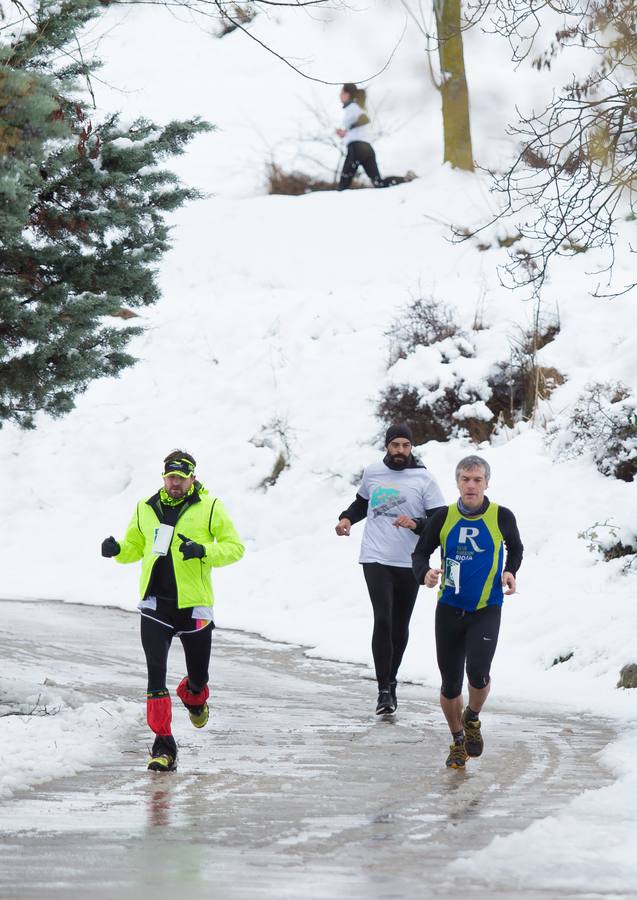 A los deportistas no les paro la nevada del fin de semana