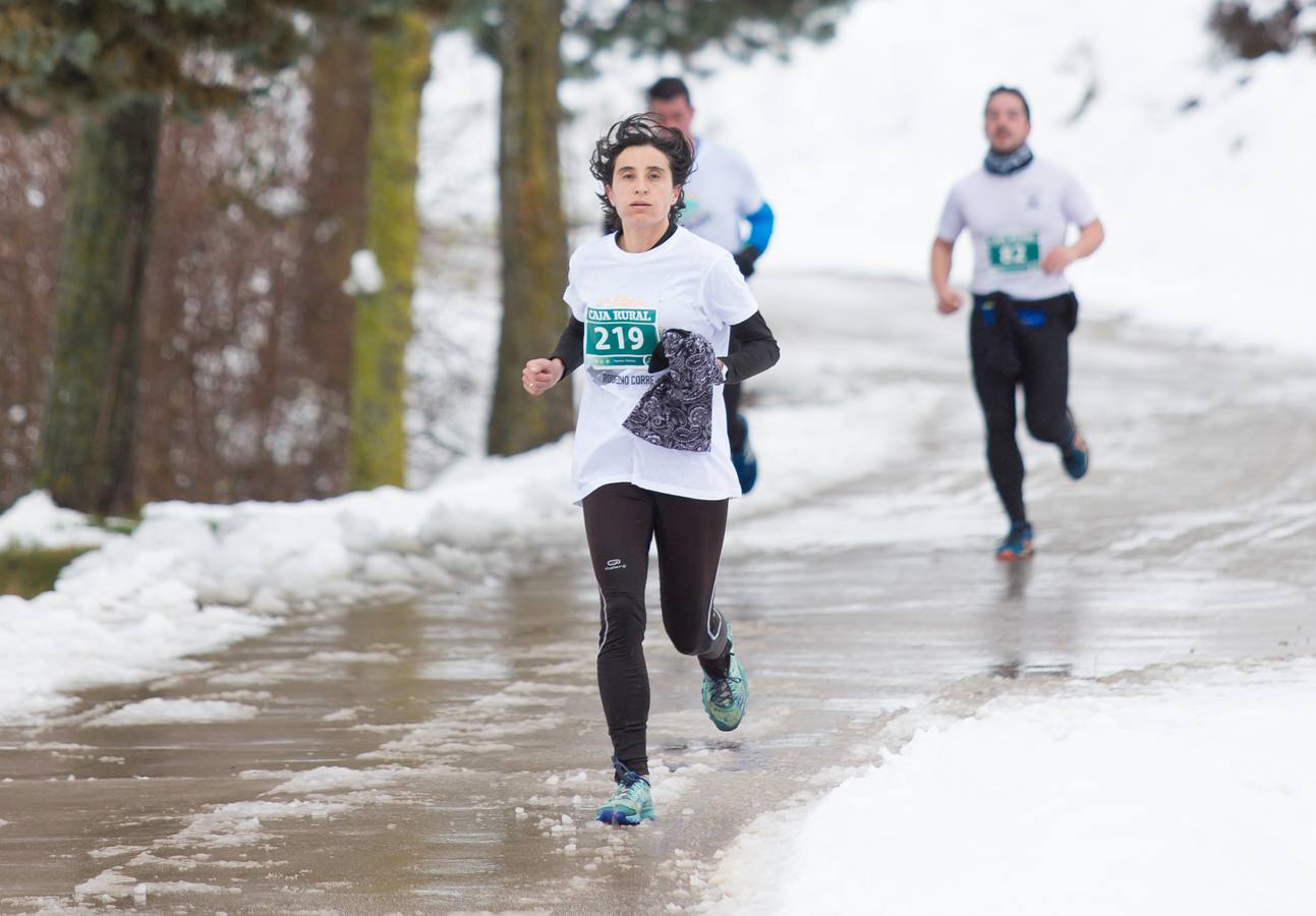 A los deportistas no les paro la nevada del fin de semana