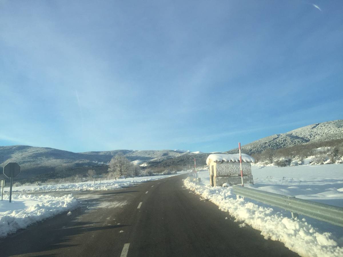 De paseo por los accesos a Nieva, El Rasillo y Ortigosa