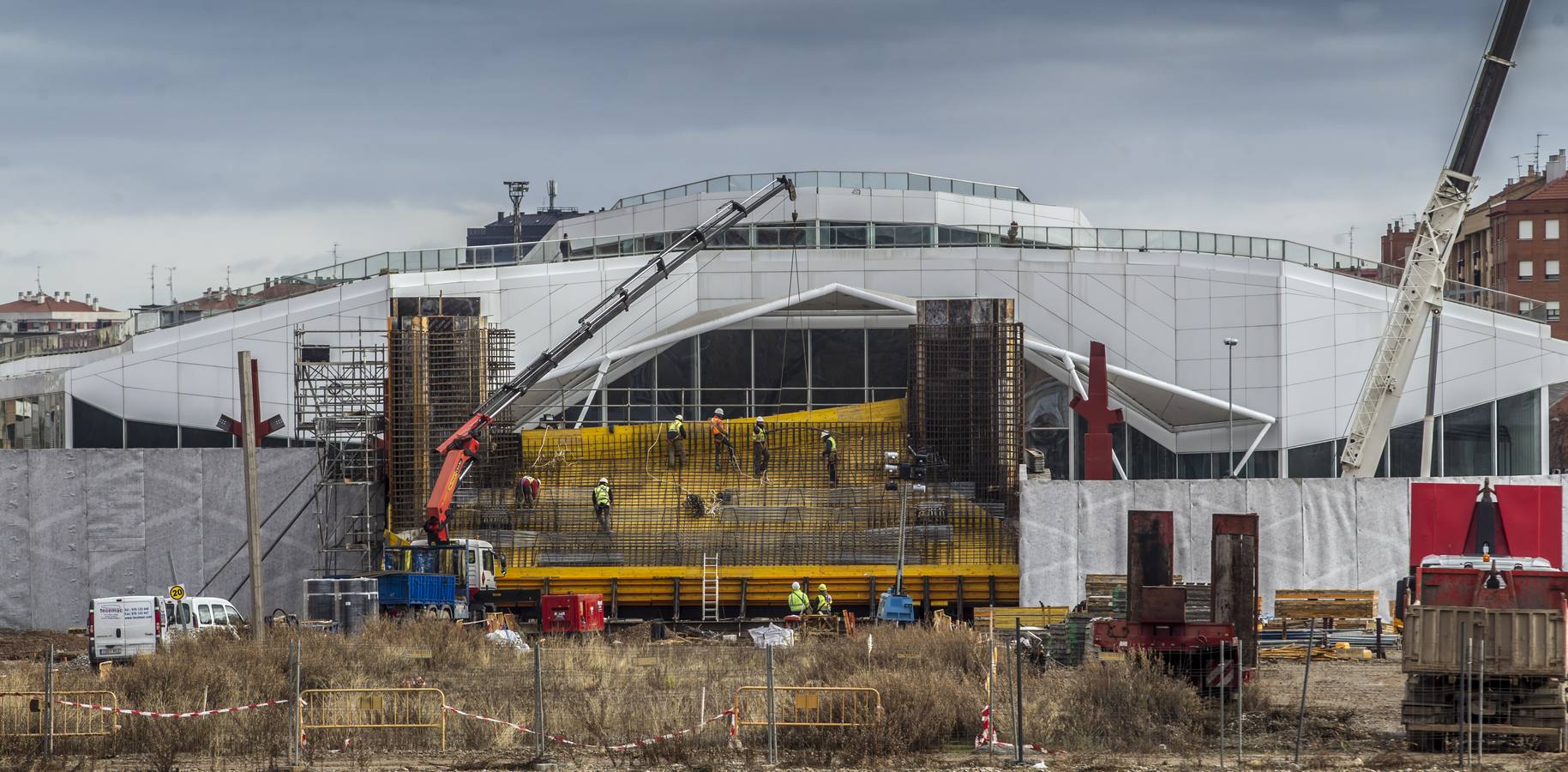 Galería. Las obras de la estación de autobuses.