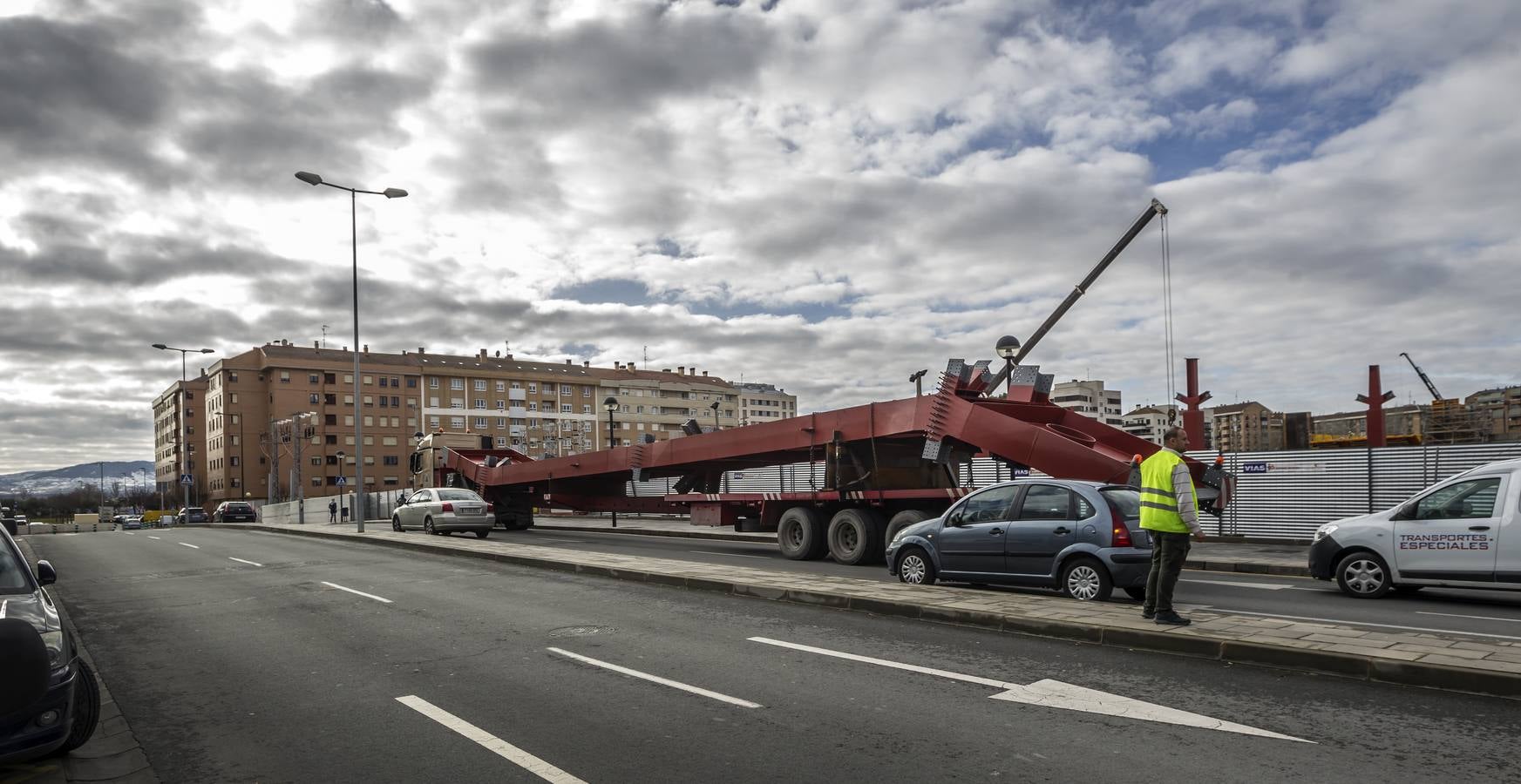 Lla nueva estación de autobuses va tomando forma. 