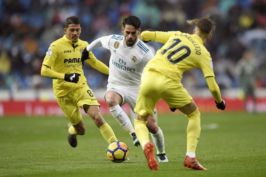 El conjunto blanco sufrió ante el Villarreal su tercera derrota de la temporada en el Santiago Bernabéu.