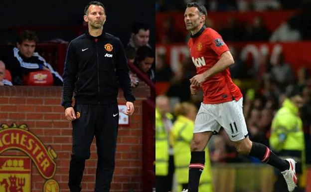 Giggs, en su último partido con el United