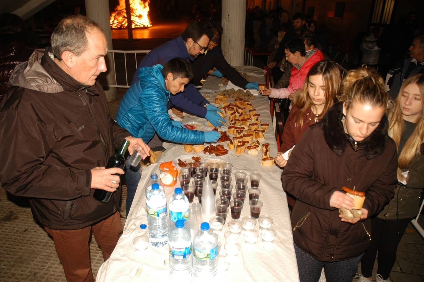 Cervera celebra hogueras y degustacion el martes vispera de San Anton