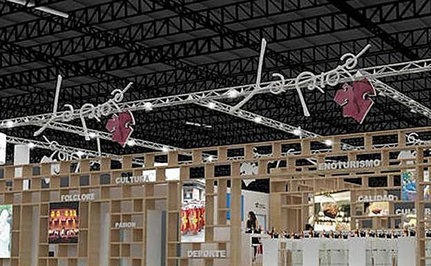 Pabellón de La Rioja en Fitur. 