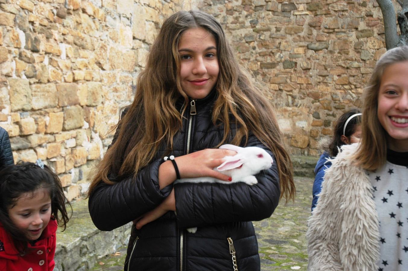 El municipio salió en procesión y bendijo a los animales