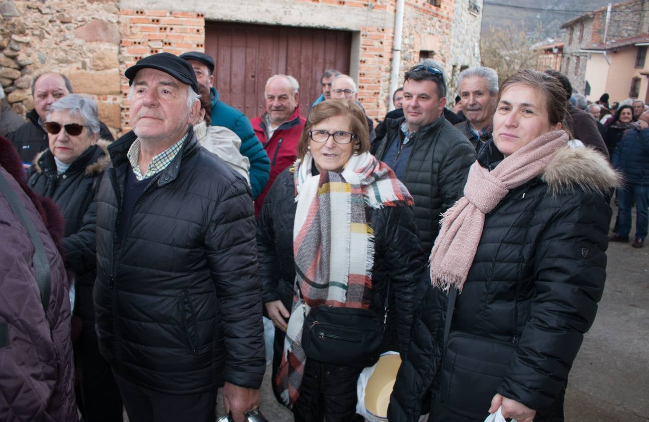 En un día muy frío, se disfrutó de este manjar en el municipio