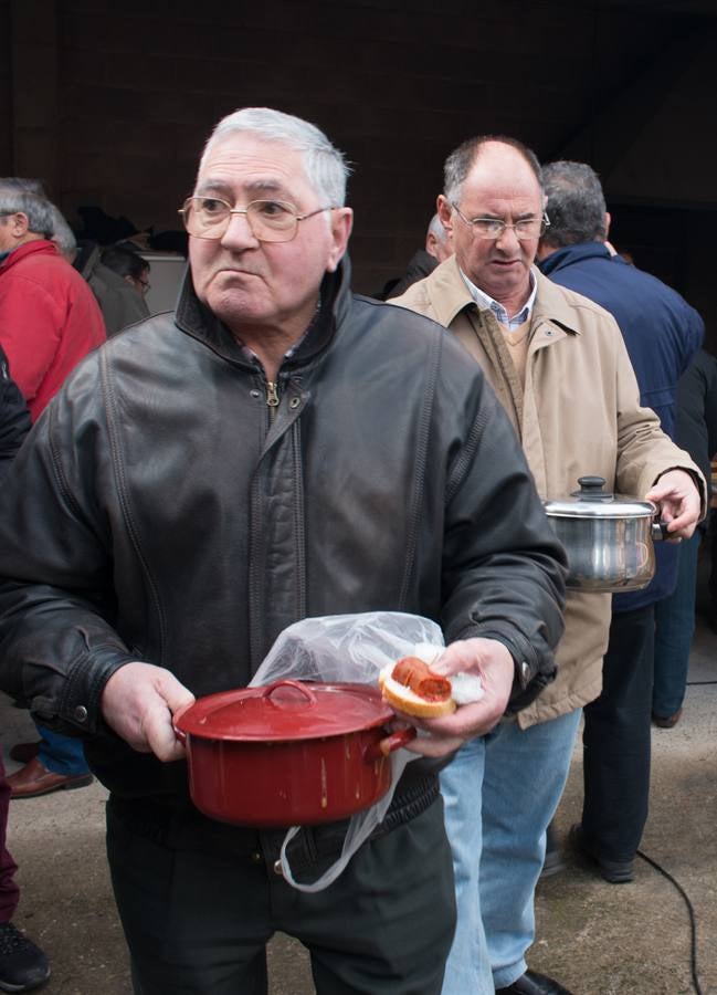 En un día muy frío, se disfrutó de este manjar en el municipio