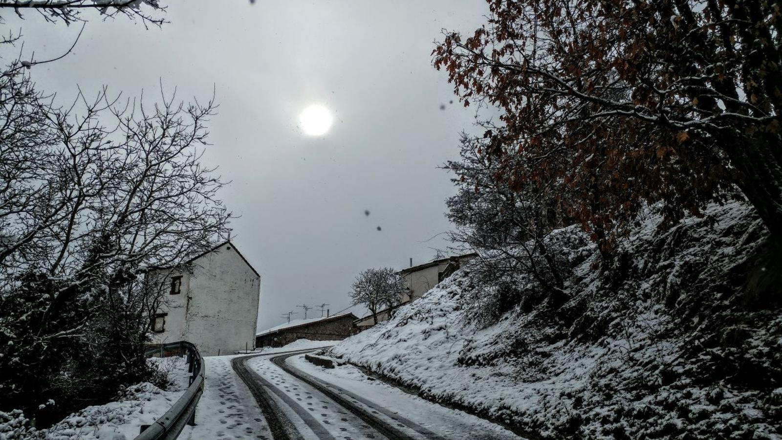 La nieve vuelve al Rasillo