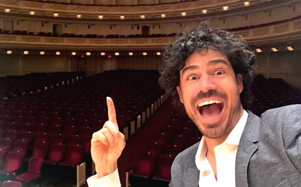 Sáinz Villegas, feliz por su actuación en la ceremonia de los Grammy en el Carnegie Hall