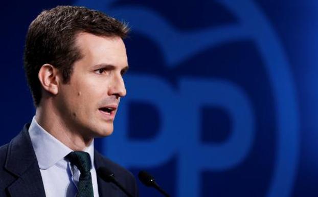 El vicesecretario de Comunicación del Partido Popular, Pablo Casado.