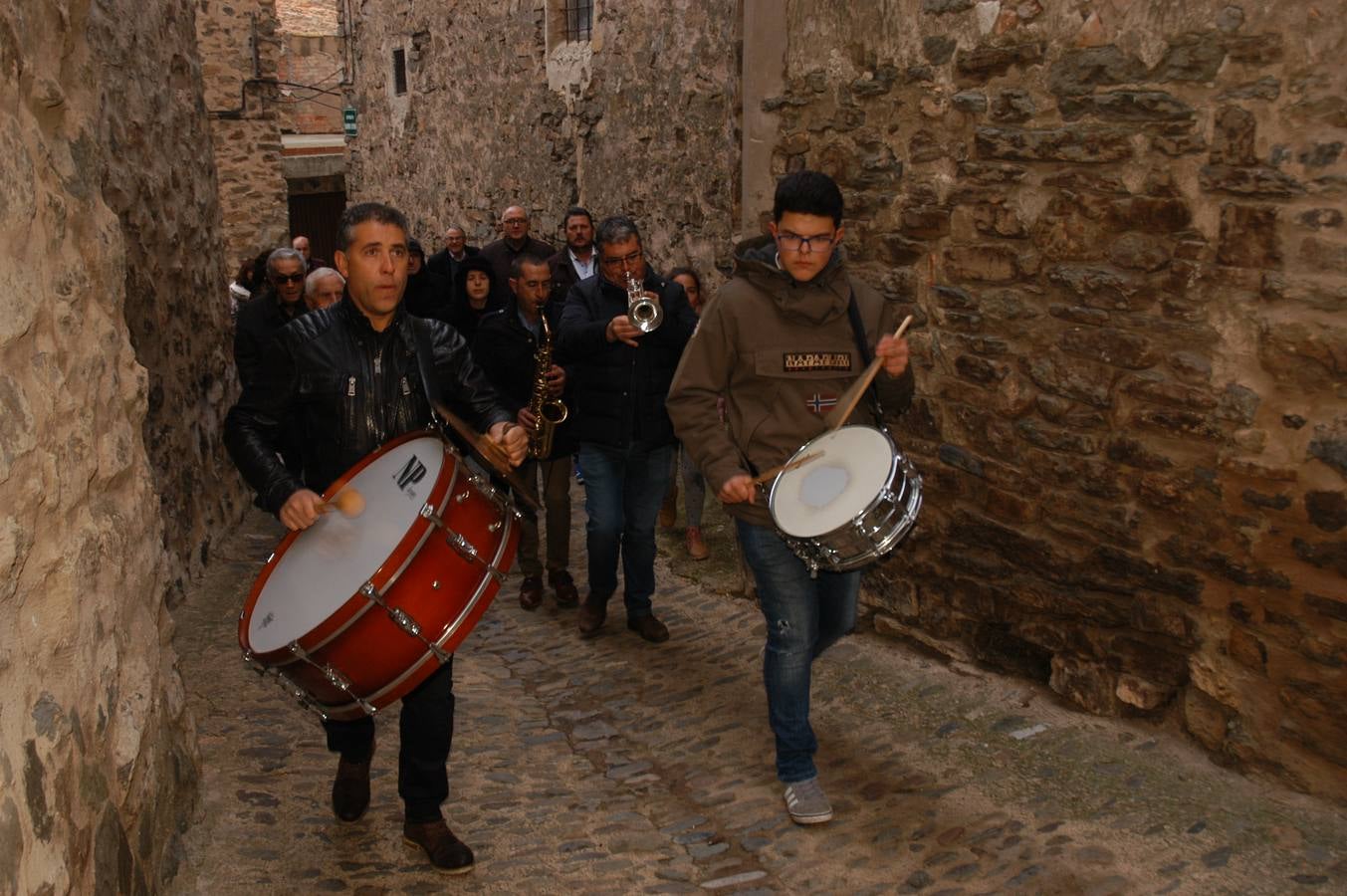Cornago celebra San Blas con actos religiosos y subasta de roscos
