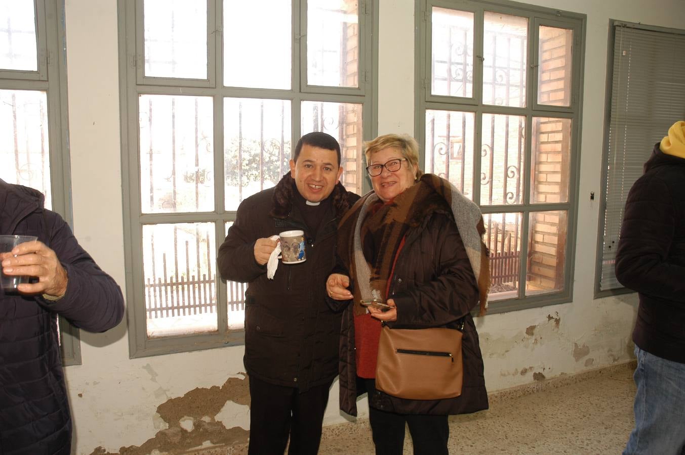 Navajun celebra San Blas con hoguera, bendicion y tostadas