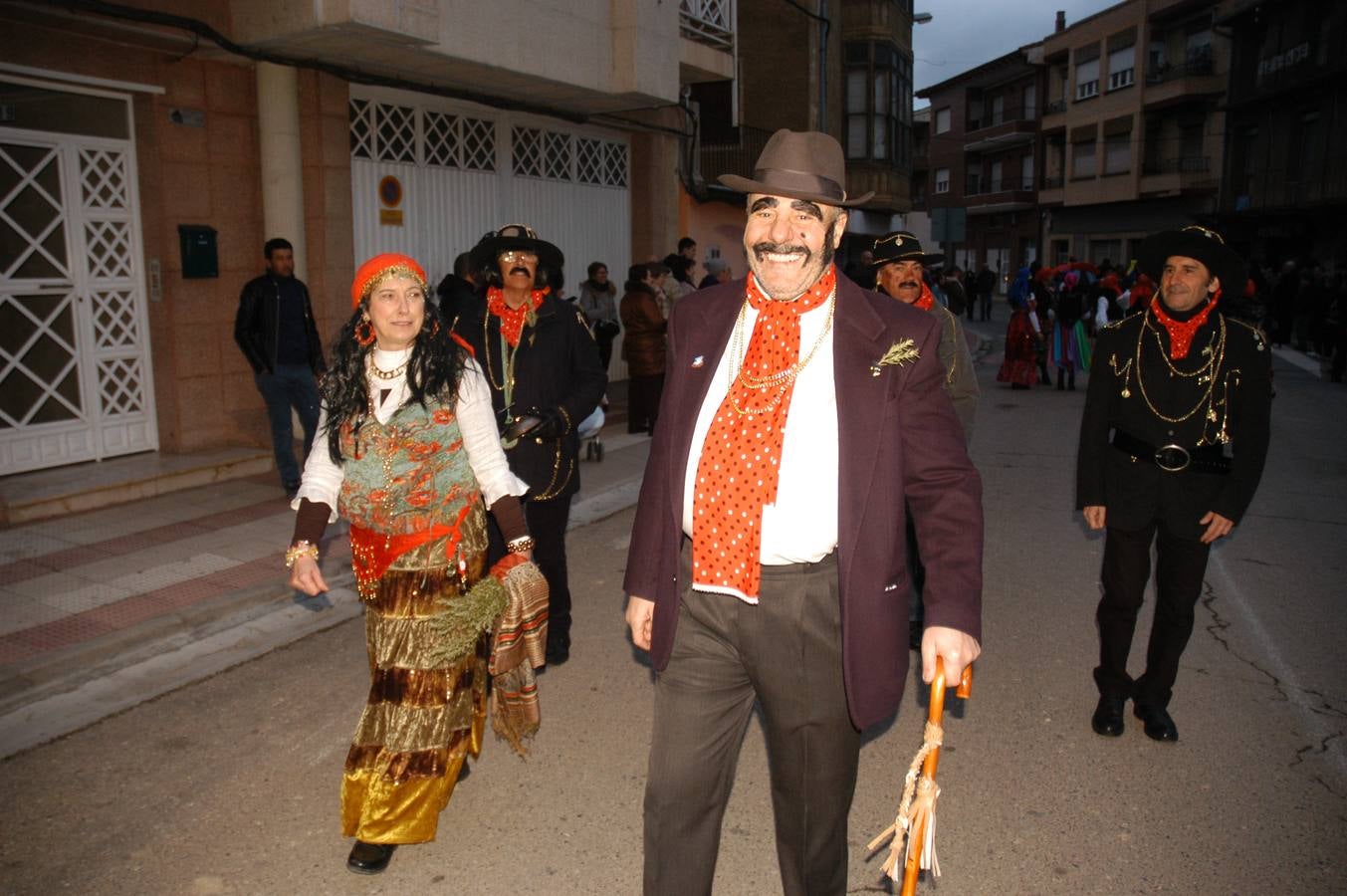 Cervera disfrutó de su desfile de Carnaval, que comenzó con un ligero retraso y del que todos disfrutaron