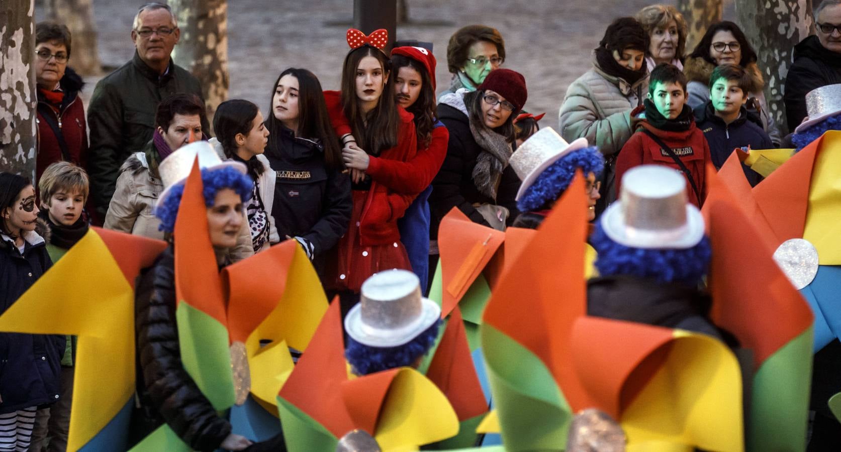 Multitudinario fue el desfile de Carnaval de Logroño, que cada vez está cogiendo más peso dentro de las festividades de la capital riojana.