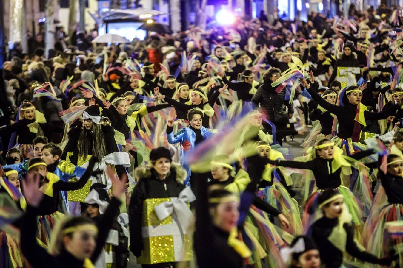 Multitudinario fue el desfile de Carnaval de Logroño, que cada vez está cogiendo más peso dentro de las festividades de la capital riojana.