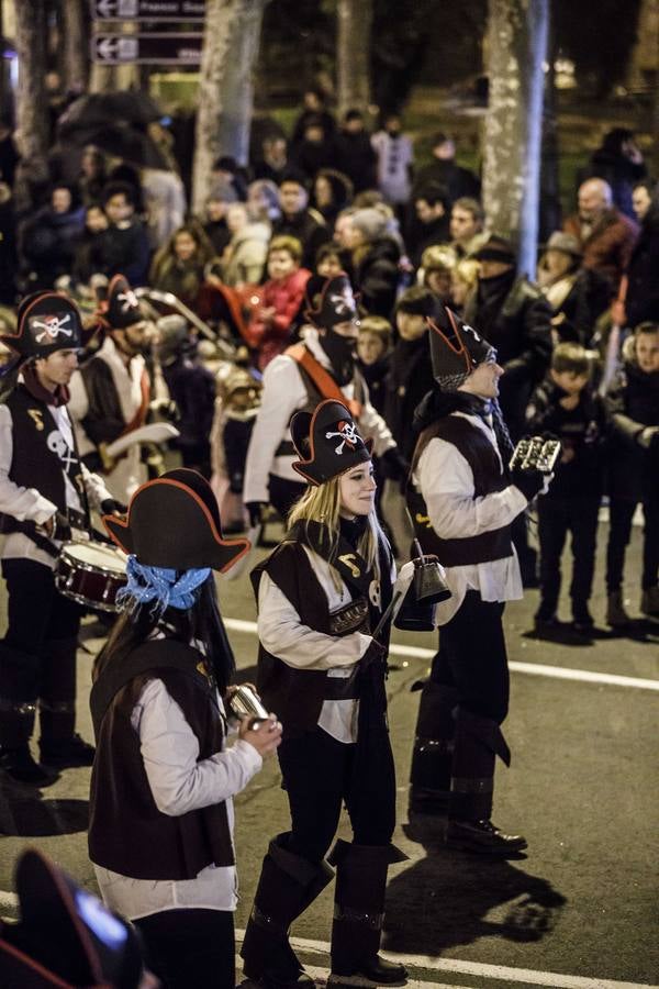 Multitudinario fue el desfile de Carnaval de Logroño, que cada vez está cogiendo más peso dentro de las festividades de la capital riojana.