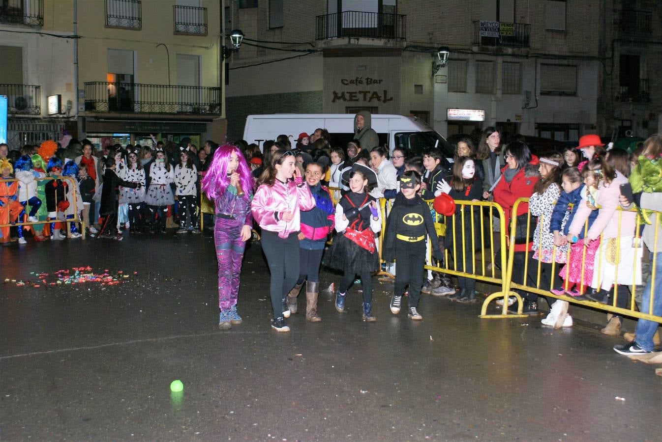 Mucha animación en los carnavales de Nájera.