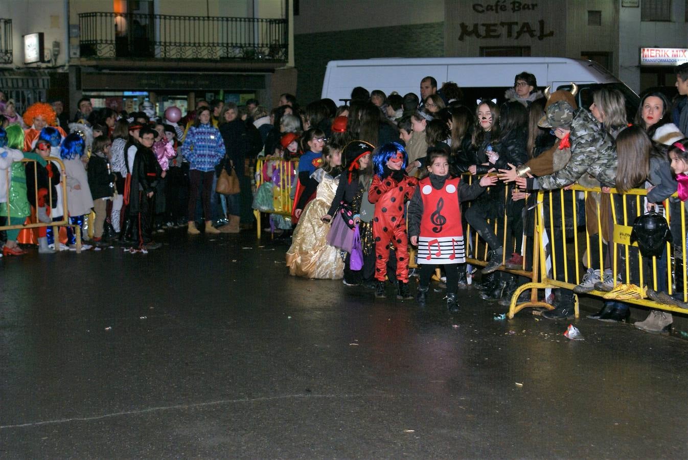 Mucha animación en los carnavales de Nájera.