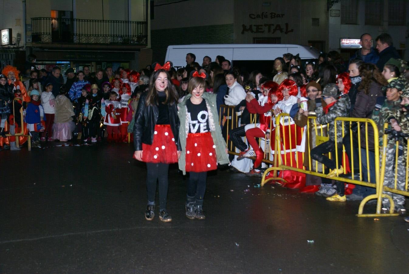 Mucha animación en los carnavales de Nájera.