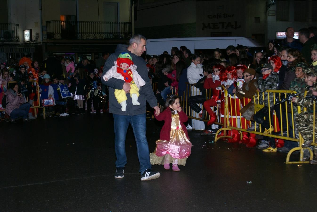 Mucha animación en los carnavales de Nájera.