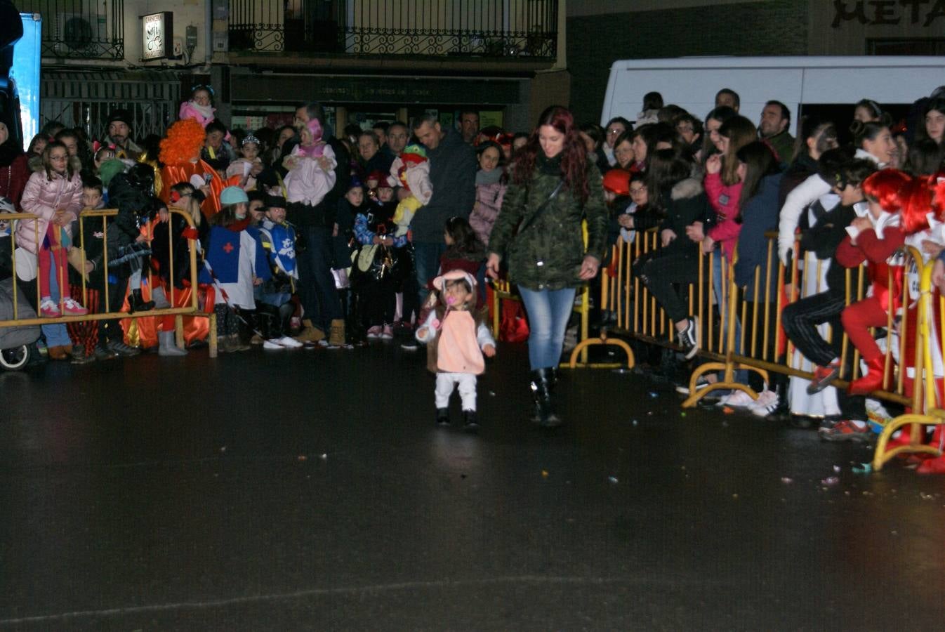 Mucha animación en los carnavales de Nájera.