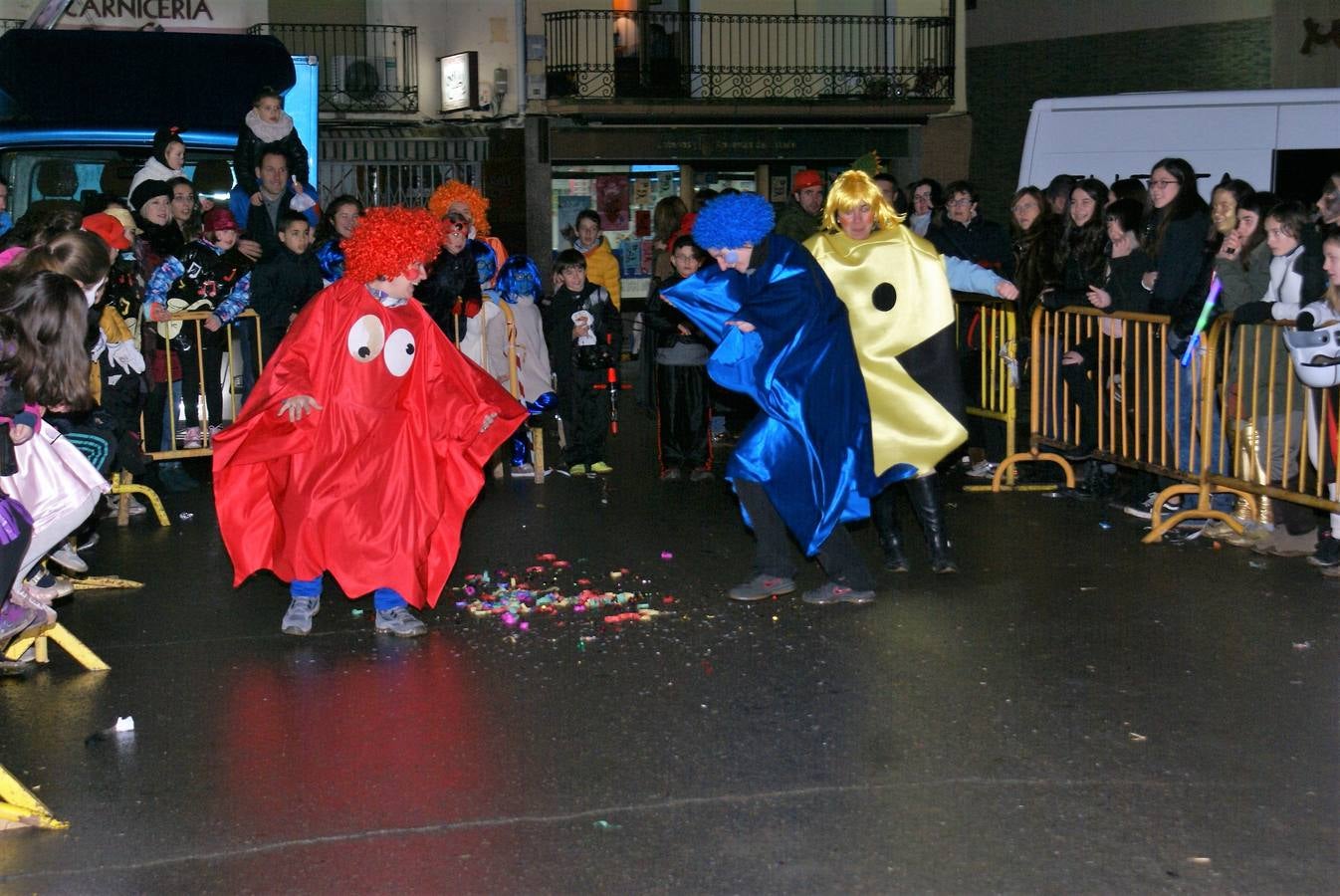 Mucha animación en los carnavales de Nájera.